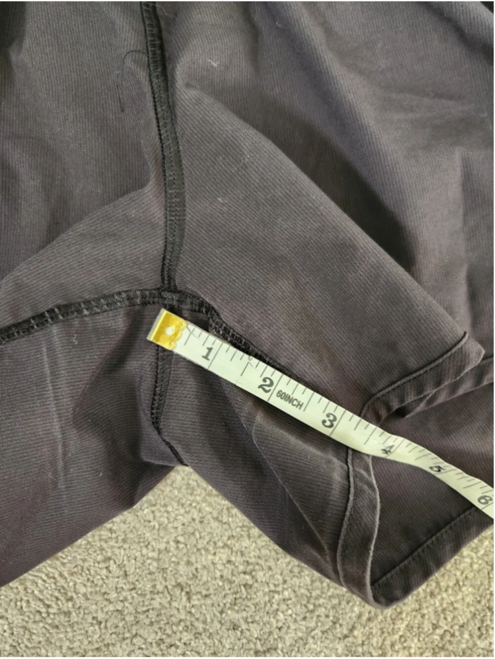 Lululemon Run Track Attack Black Low Rise Running Athletic Gym Shorts Size 10
